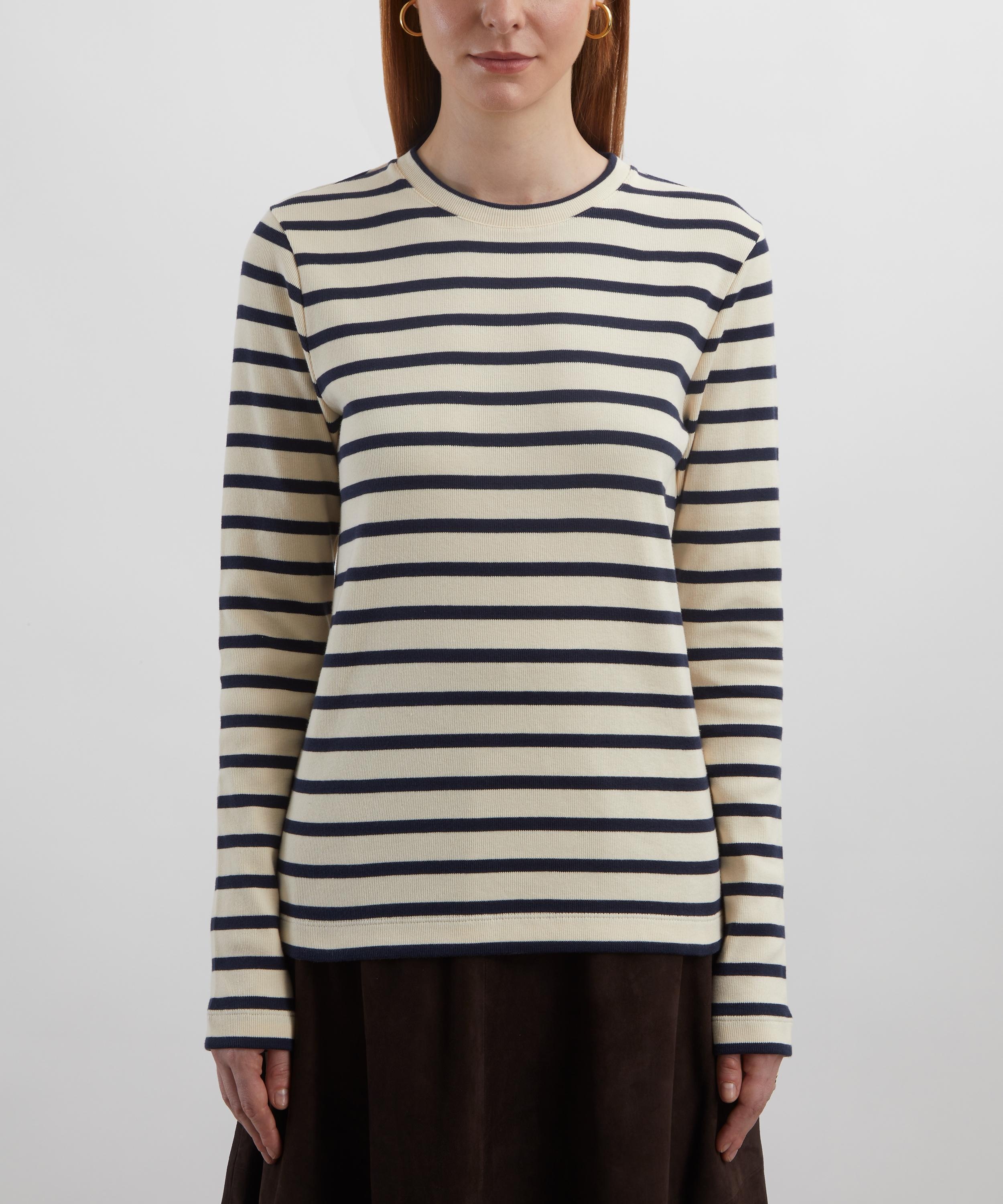Long-Sleeve Striped Top - 3