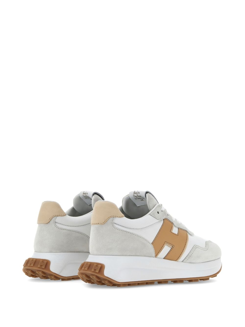 logo-patch sneakers - 3