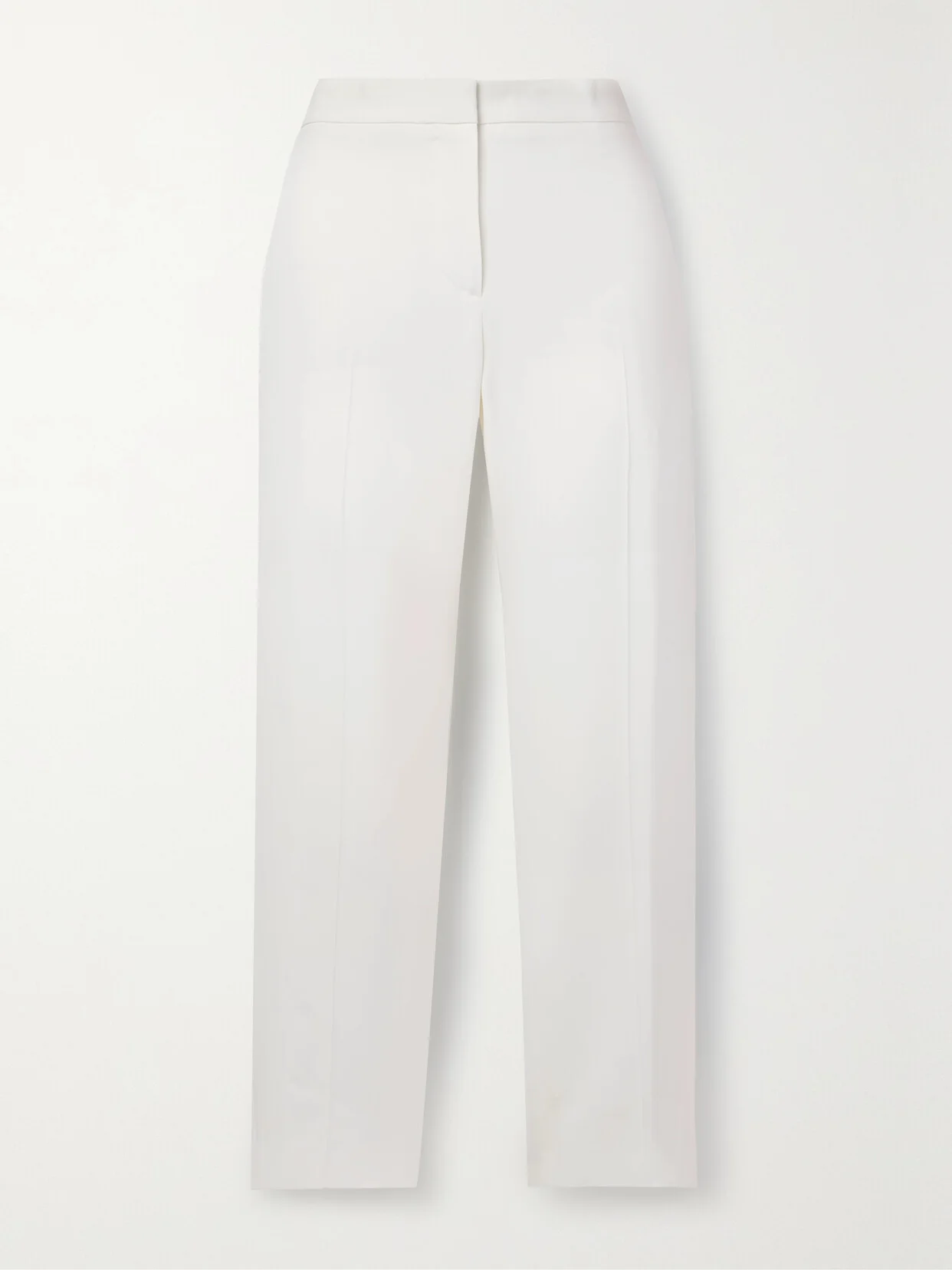 Crepe Straight-leg Pants - 1