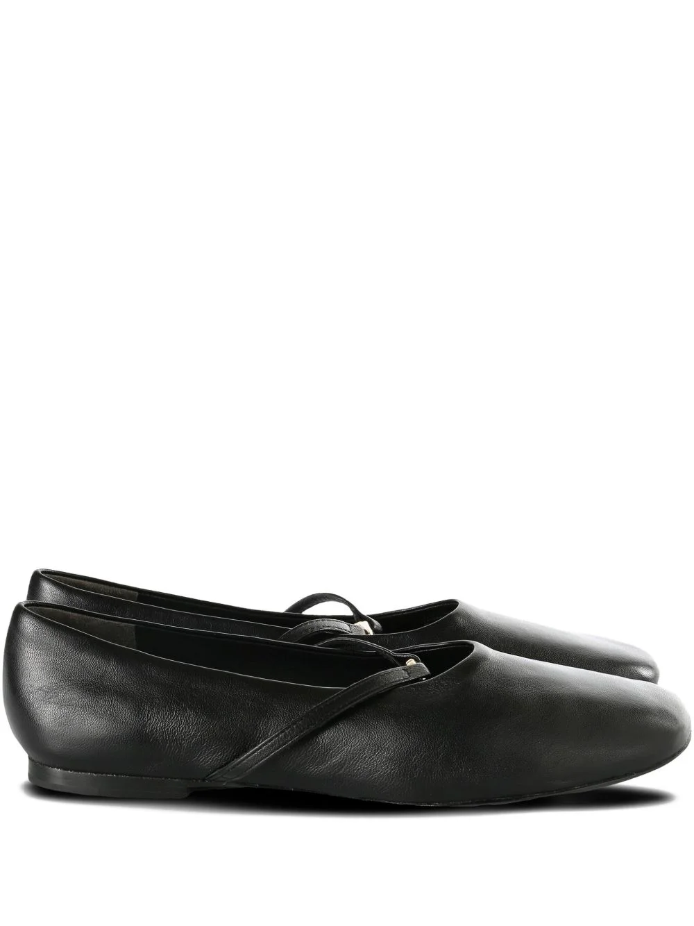 leather ballet flats - 1
