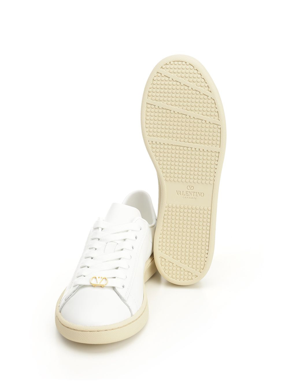 Sneaker | Valentino Garavani Royco | Vitello Nappato/Vlogo/Rs Sneakers White - 5