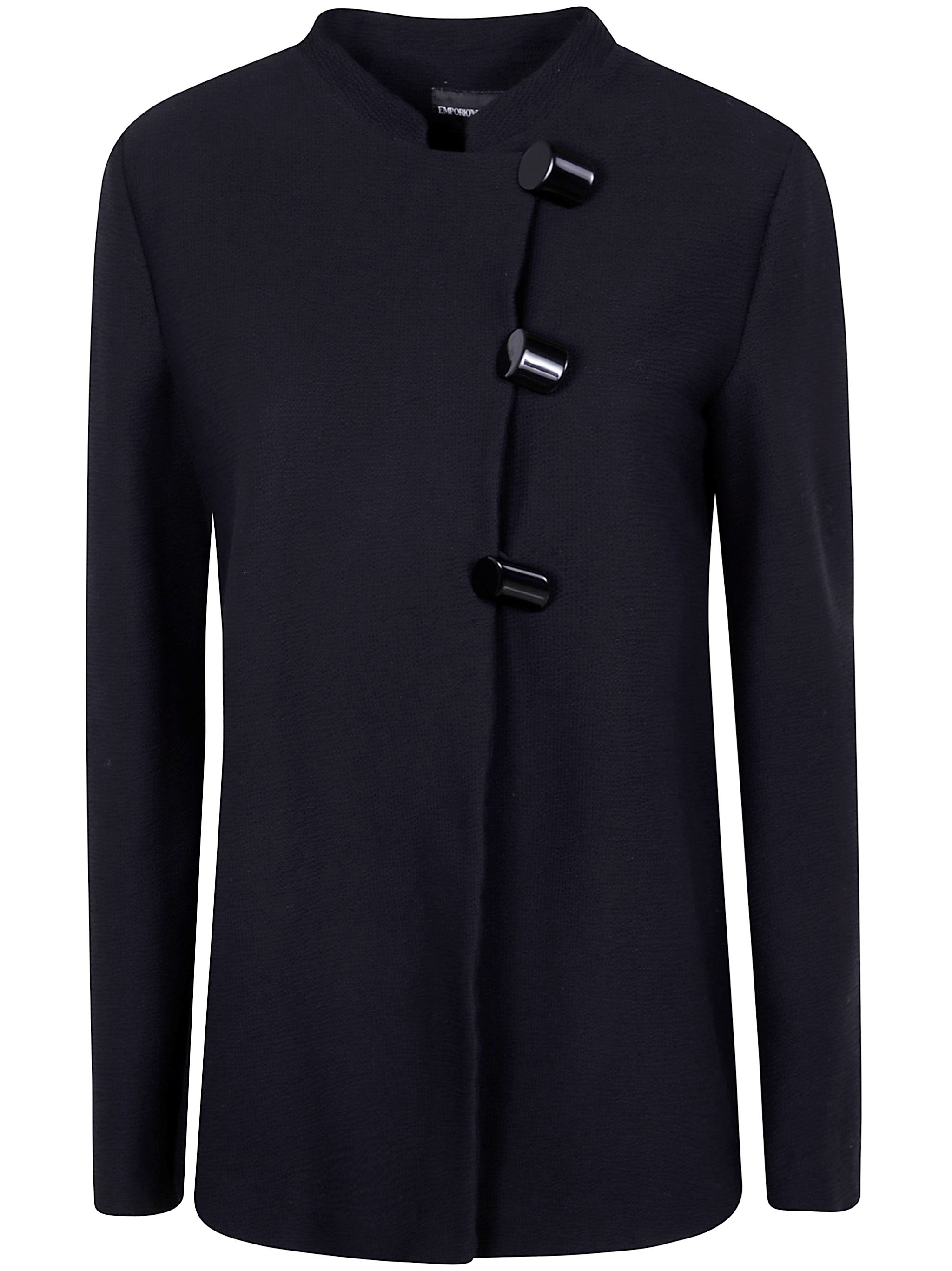 The Guro Collar Jacket from Emporio Armani is a sophisticated piece in the category of jackets. Craf - 1