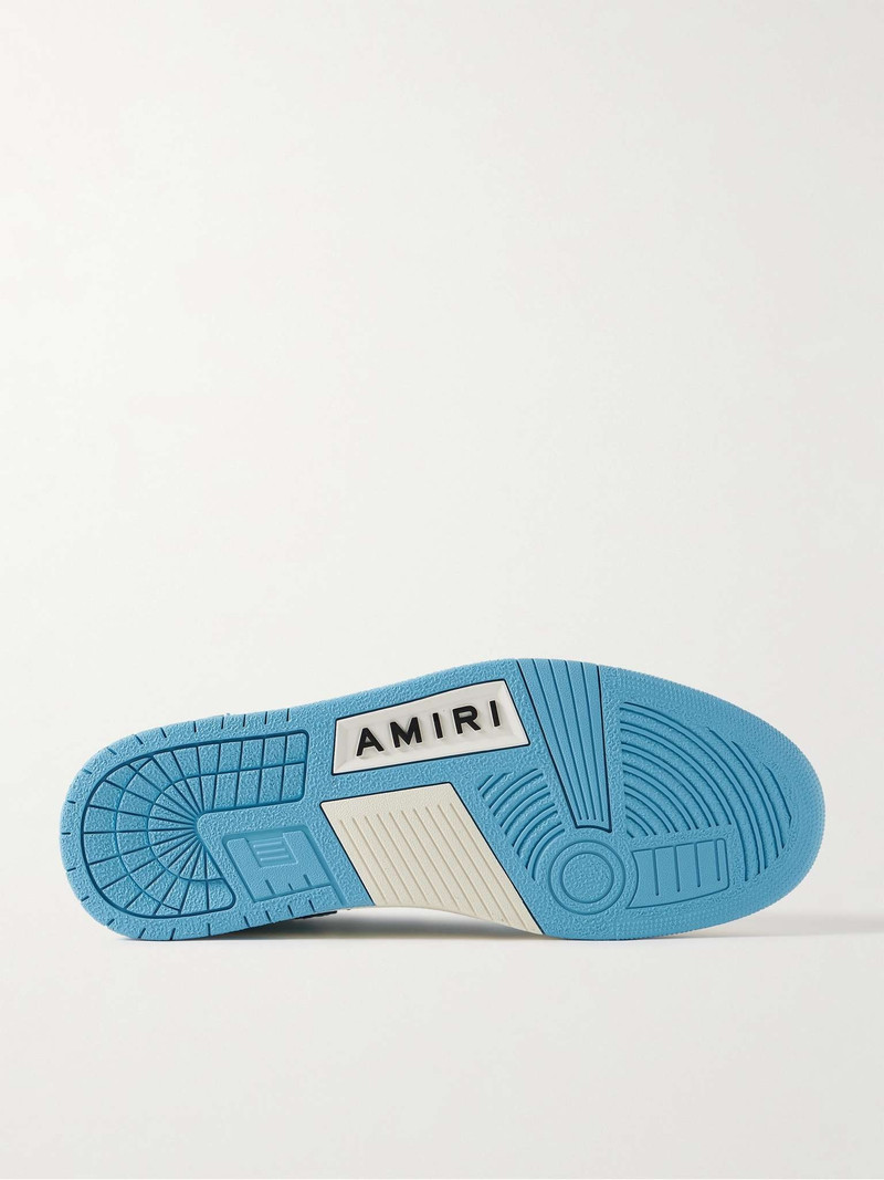 Stars Low Appliquéd Leather Sneakers 3
