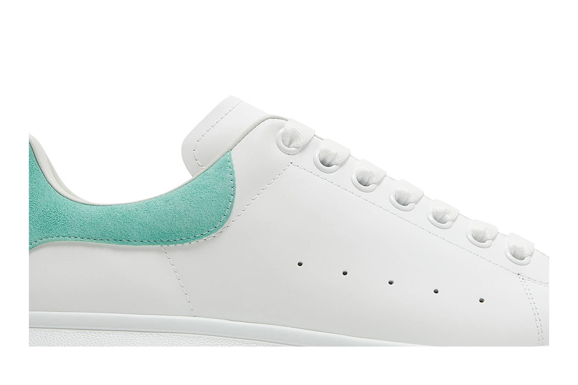 Alexander McQueen Oversized Sneaker 'White Teal' - 2