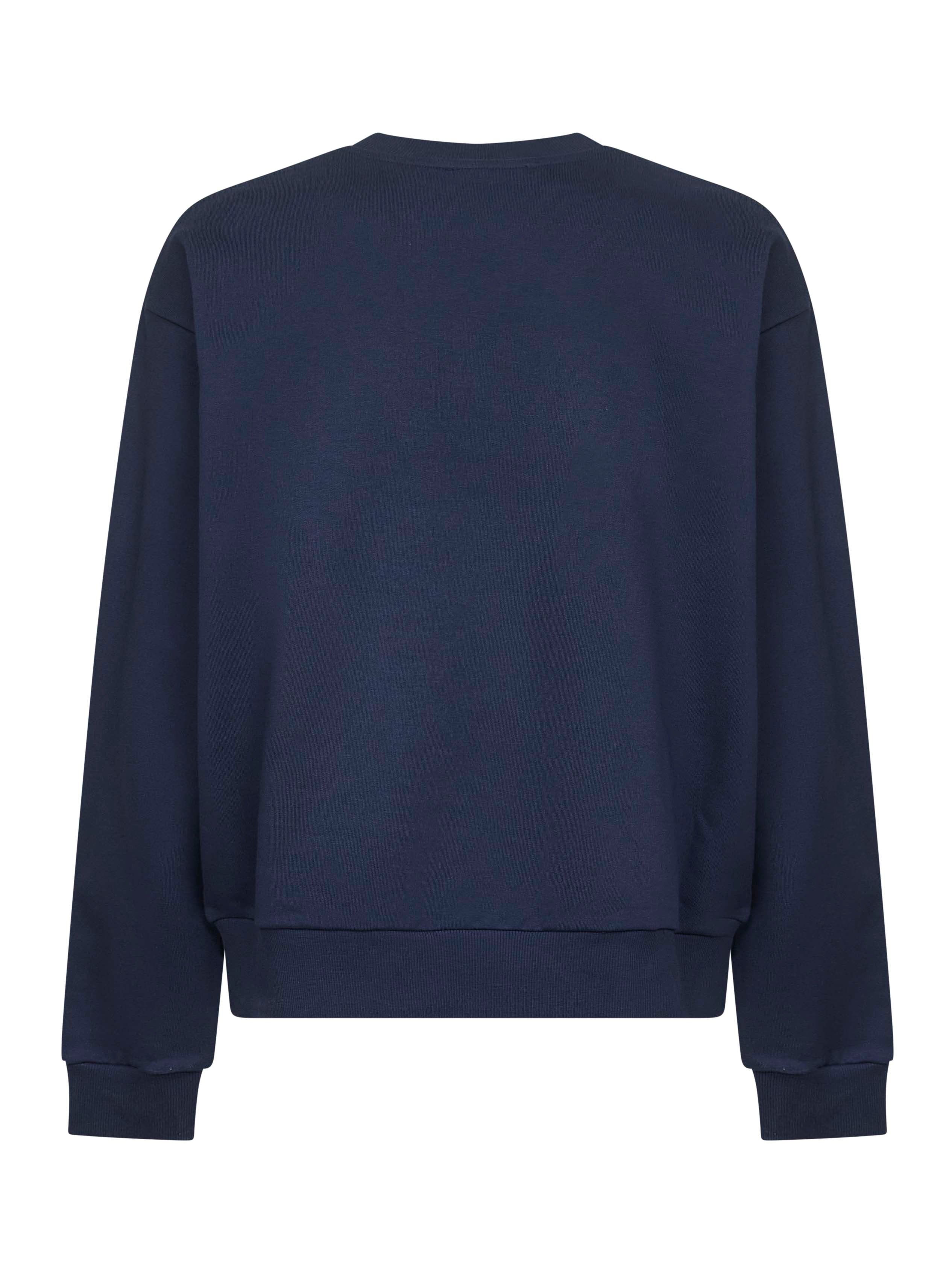 Blue cotton Marni label sweatshirt - 2
