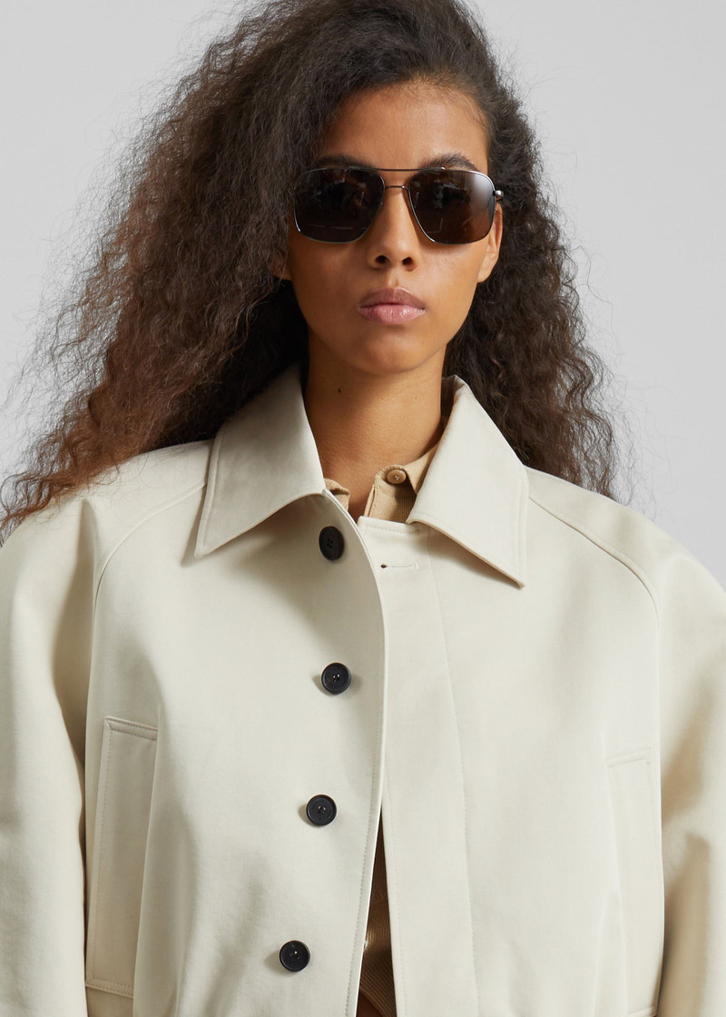 Turenne Curved Jacket - Beige 6