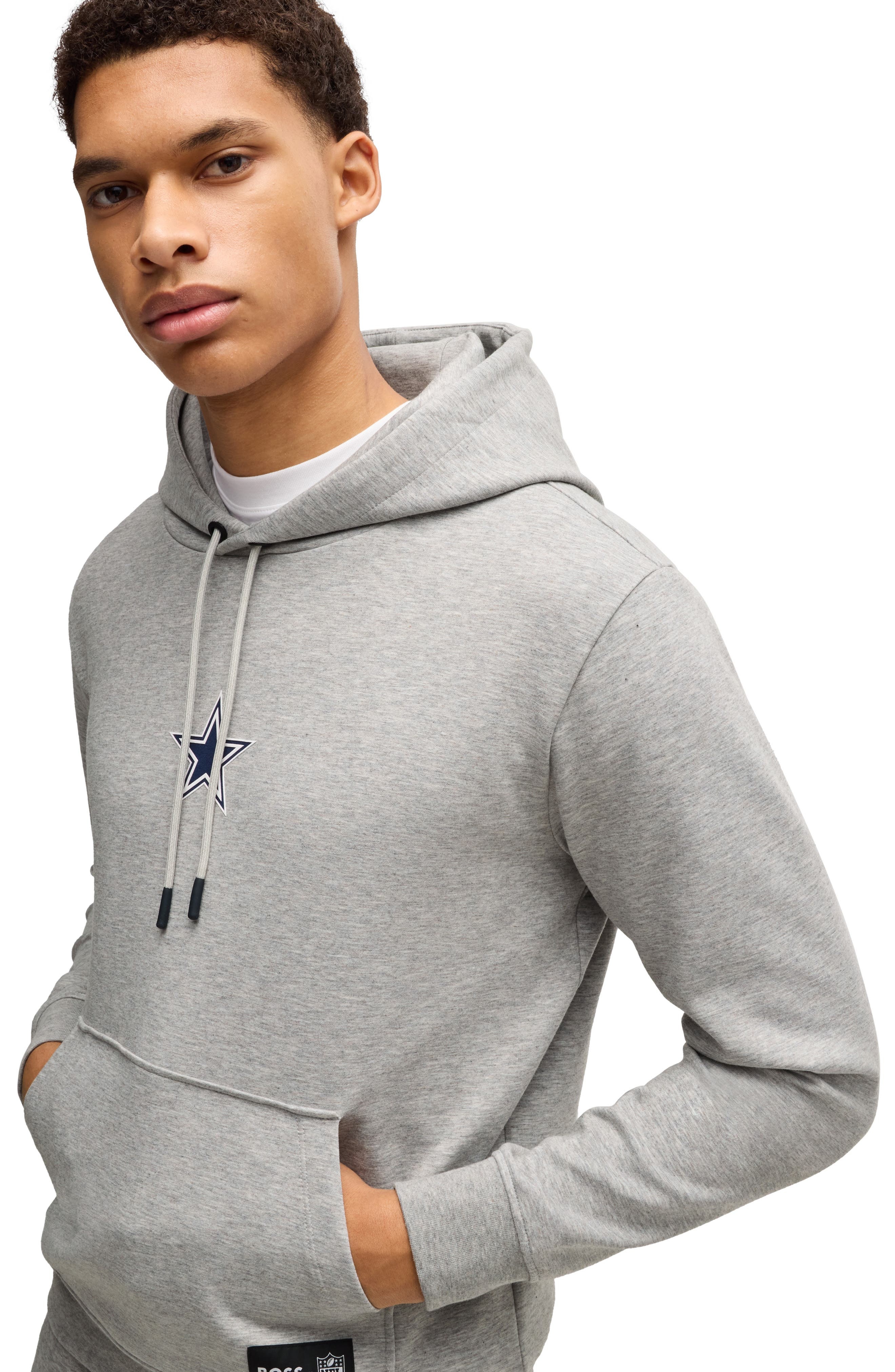 BOSS x NFL Woodson Graphic Hoodie in Dallas Cowboys at Nordstrom - 7