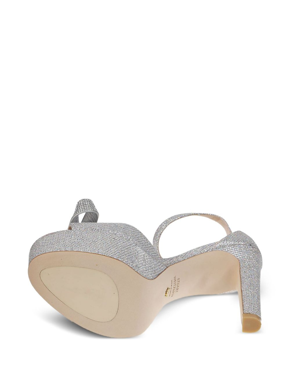 145mm bow-embellished platform sandals - 3