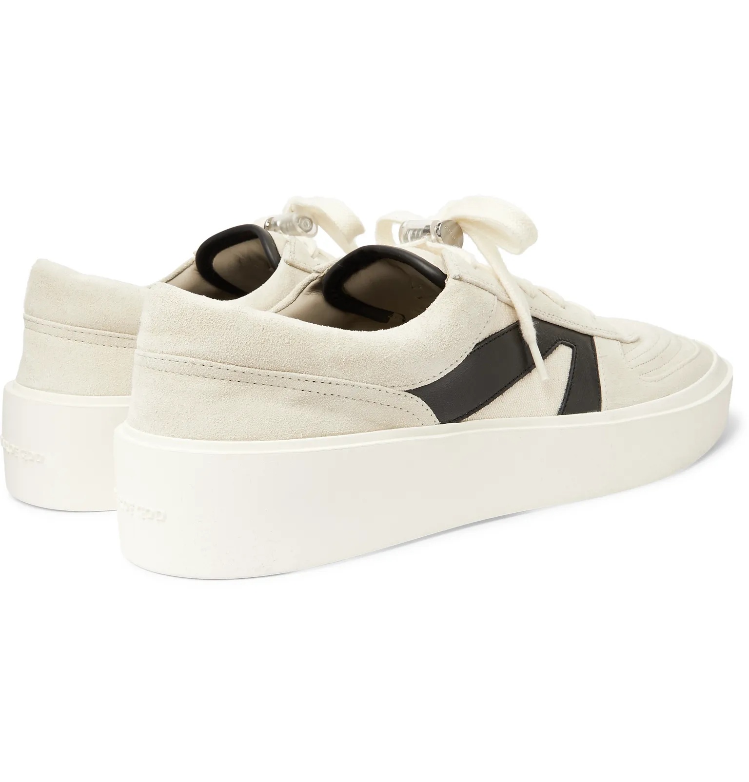 Suede, Leather and Canvas Sneakers - 6