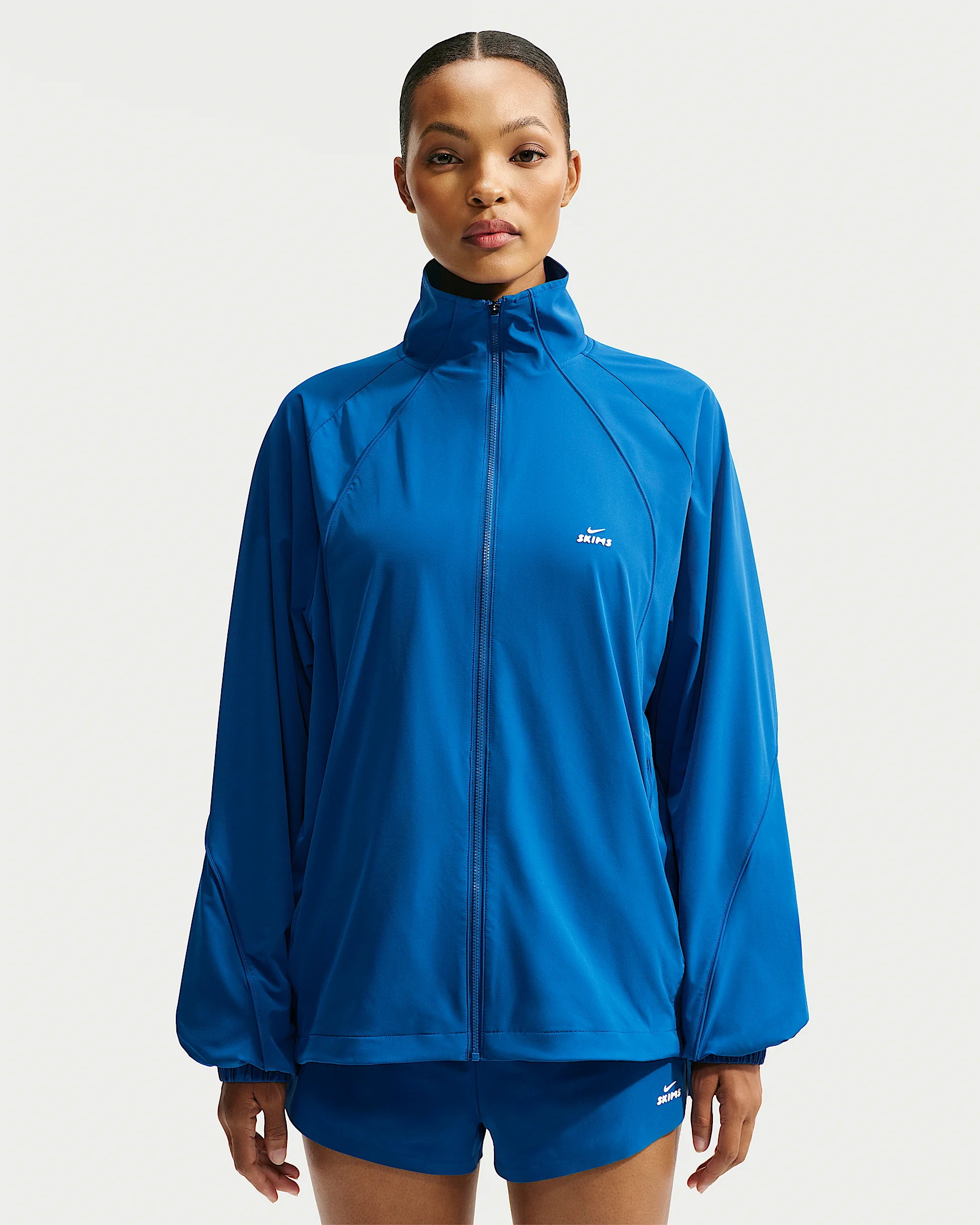 NikeSKIMS Stretch Nylon Women's Oversized Jacket - 1