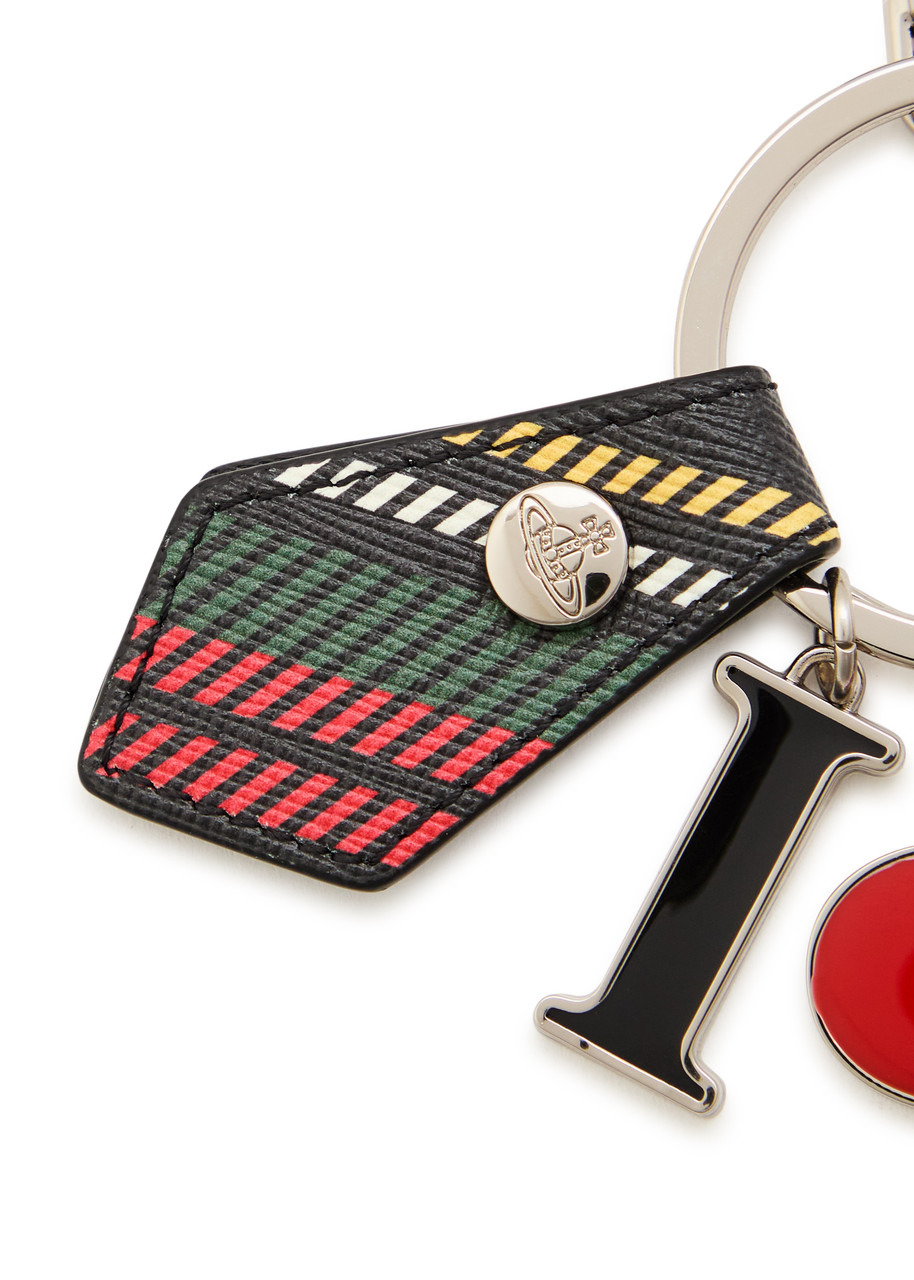 Vivienne Westwood I Love Orb Enamelled Keyring - 3