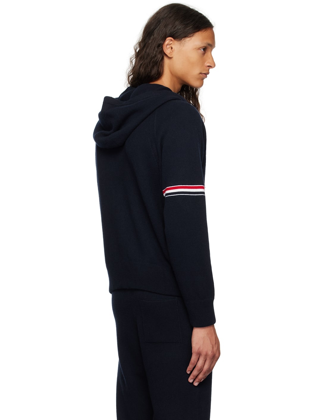 Navy Armband Hoodie - 3