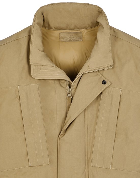 G08F1 STONE ISLAND GHOST PIECE_O-VENTILE® DOWN DARK BEIGE - 3