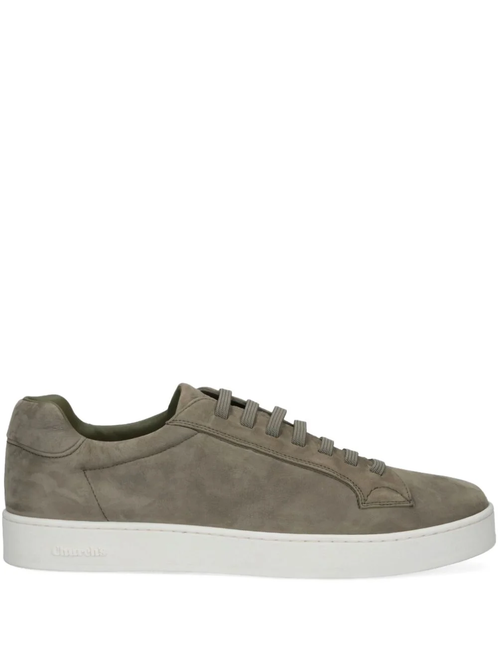 low-top suede sneakers - 1