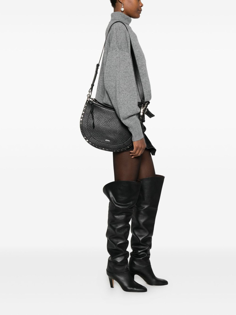 Isabel Marant Oskan studded shoulder bag outlook