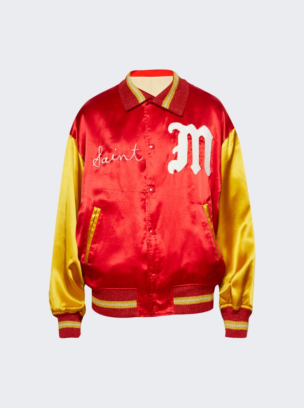 Saint Varsity Jacket Red - 1