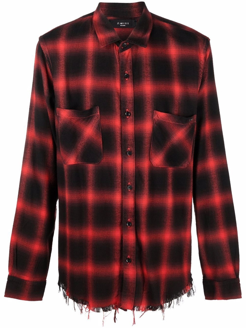Shadow plaid shirt 1