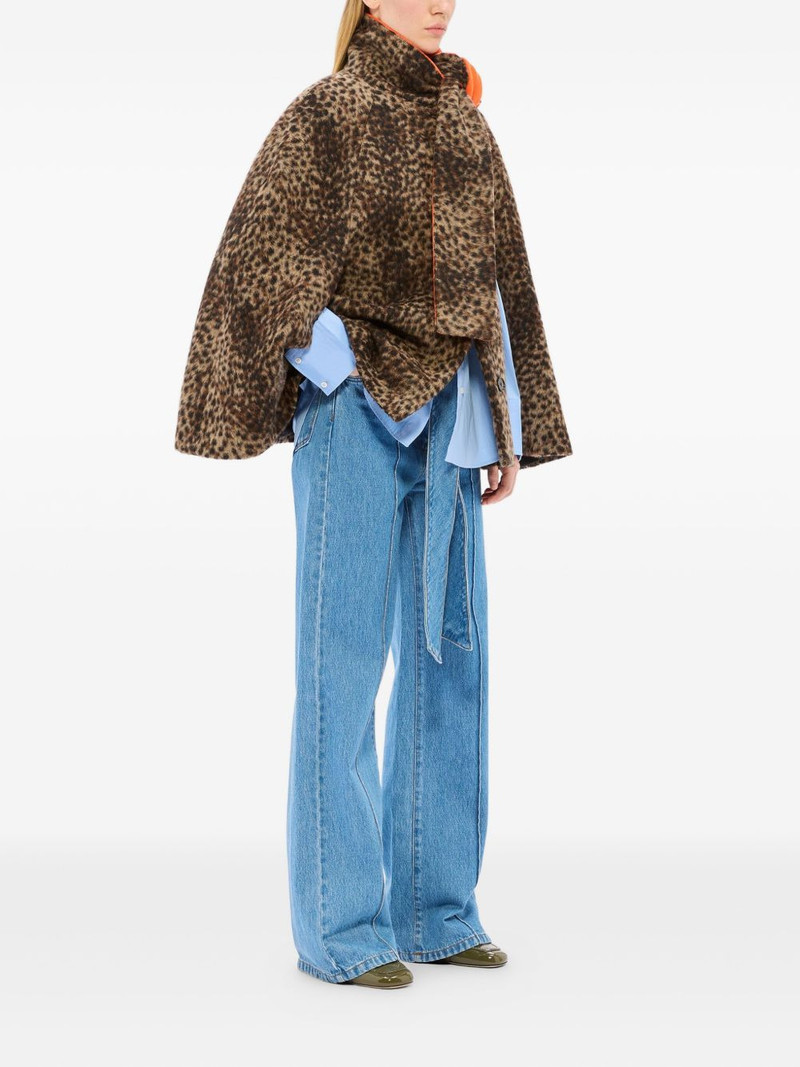 MSGM rabbit-print shirt outlook