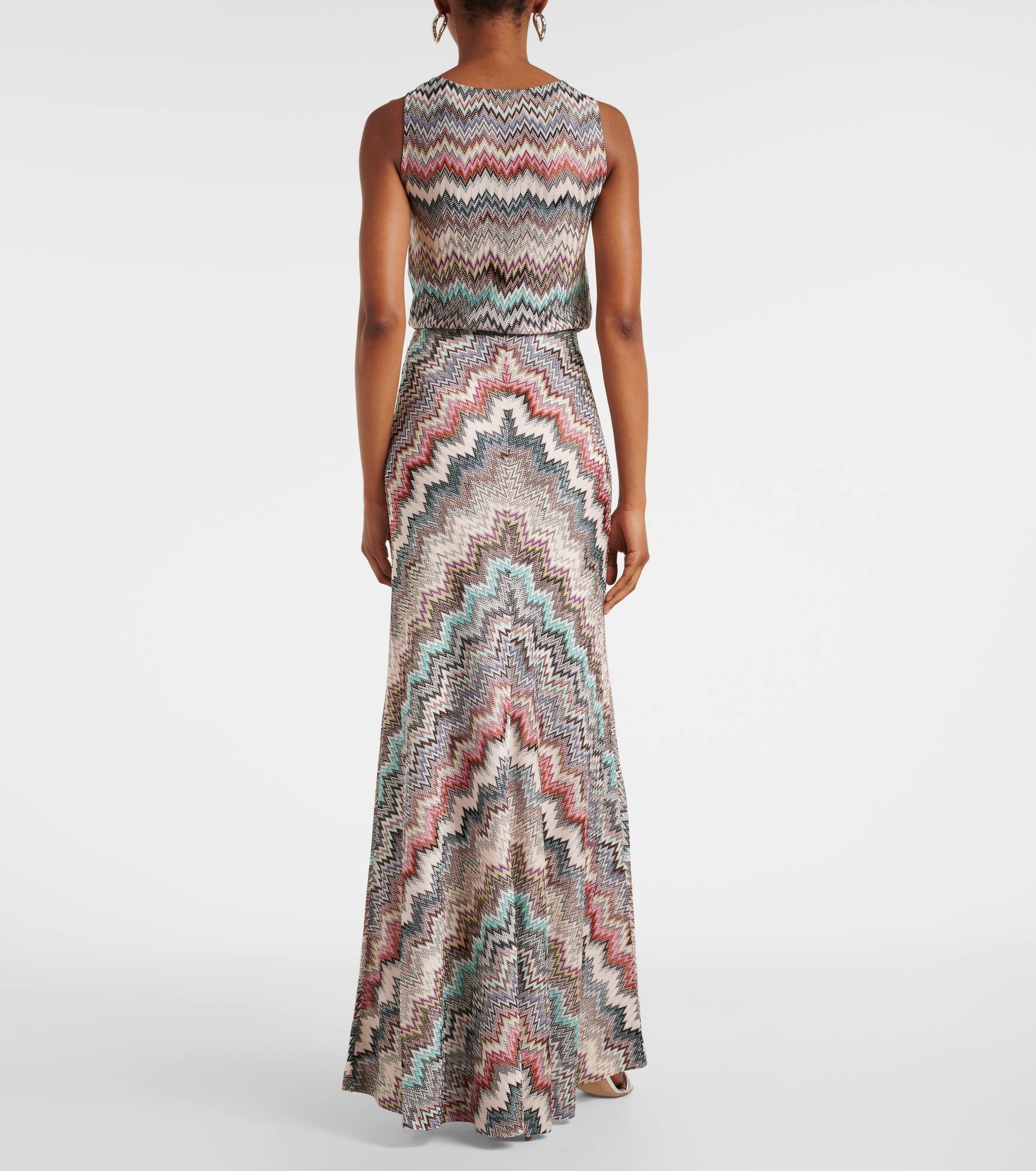 Zigzag maxi skirt - 3