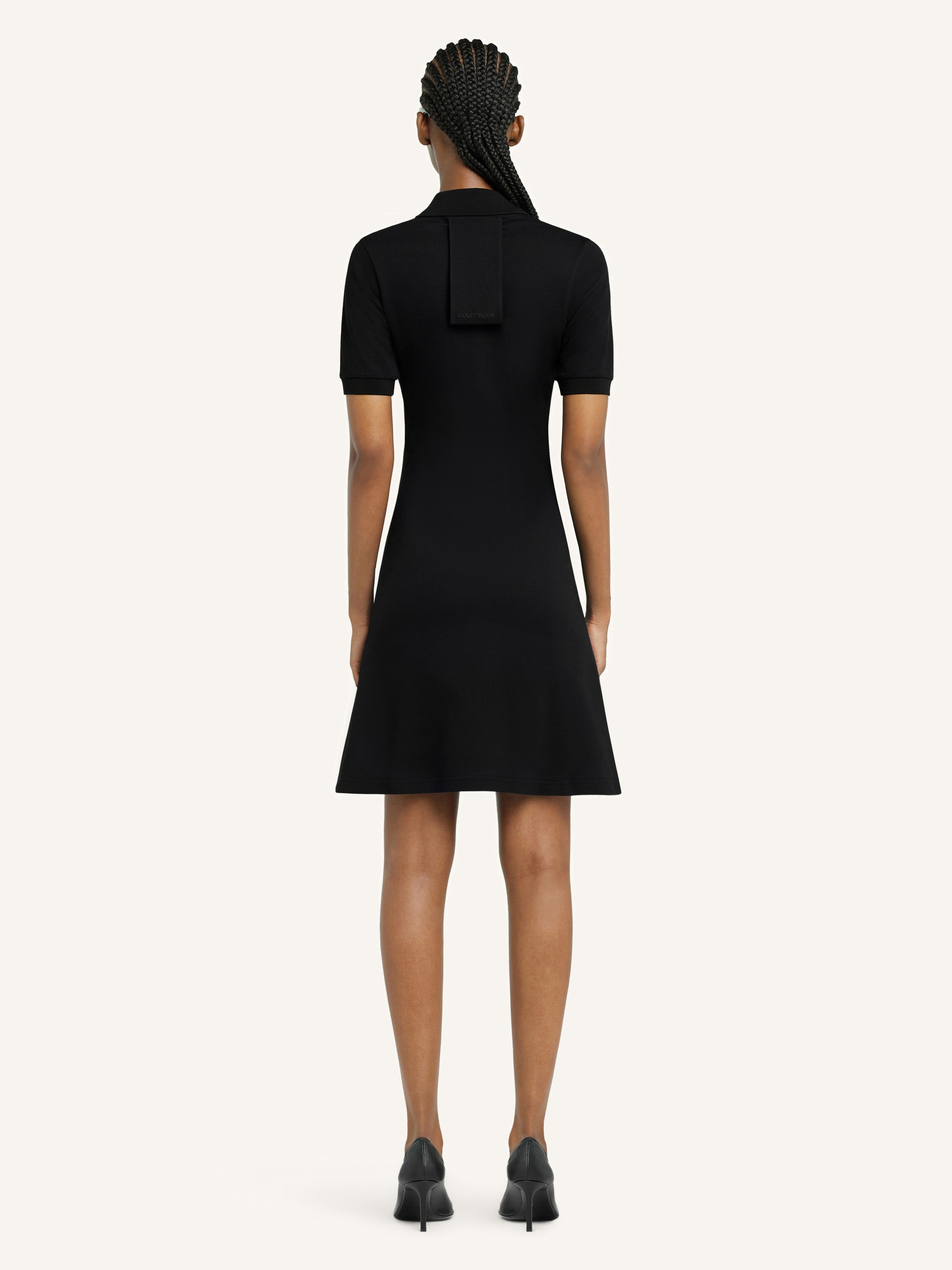 MINI PIQUÉ POLO DRESS - 3