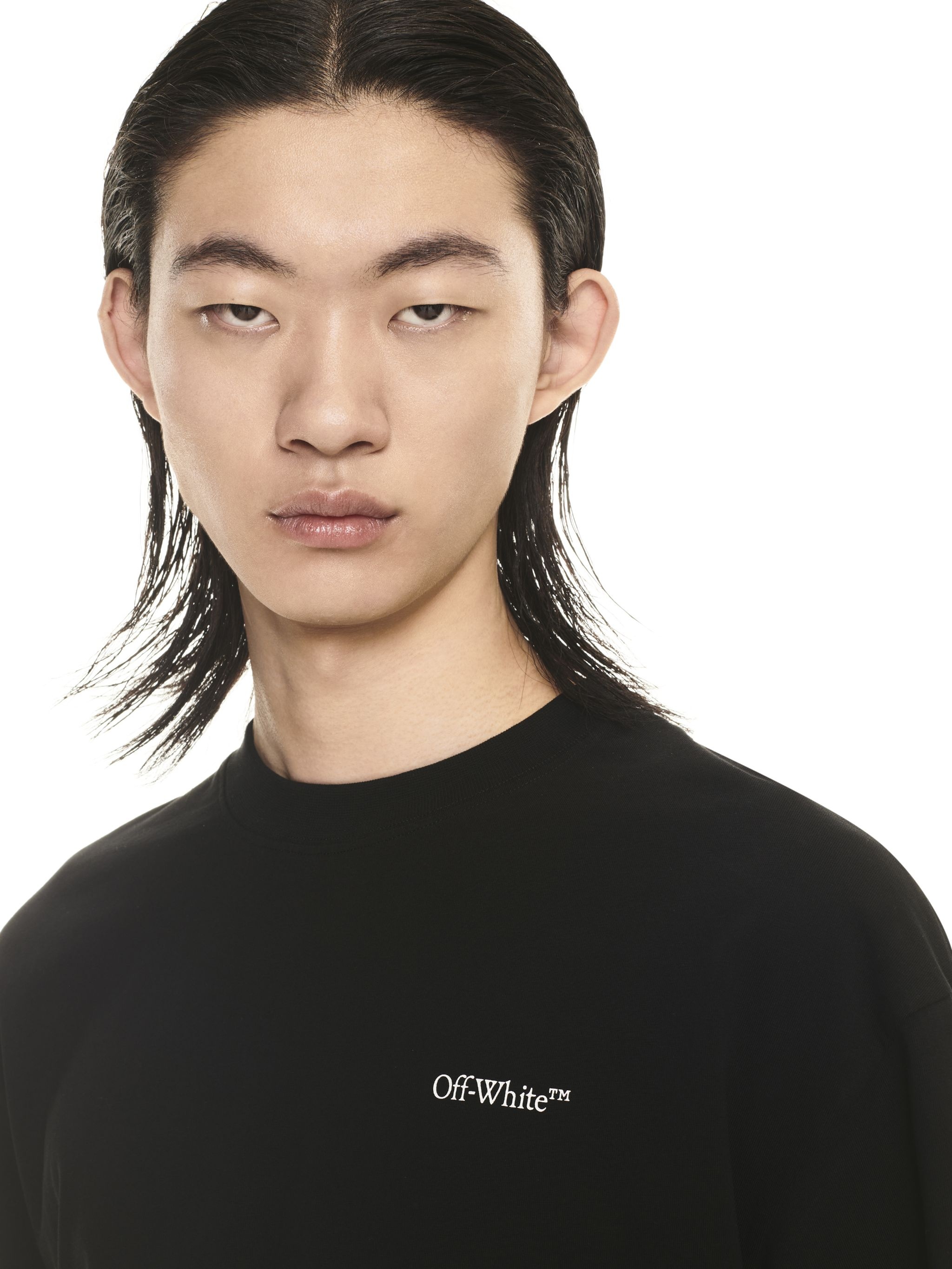 Off-White Scratch Tab Skate S/s Tee | REVERSIBLE