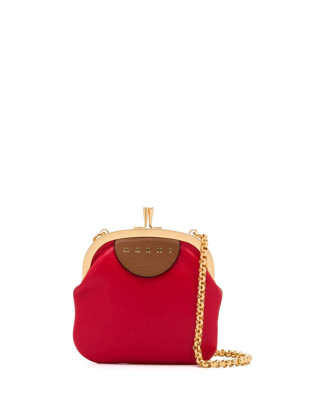 colour-block crossbody bag - 1