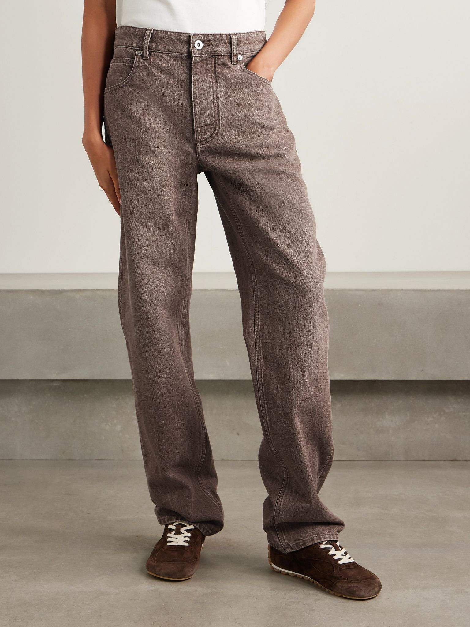 Low-rise jeans Brown - 3