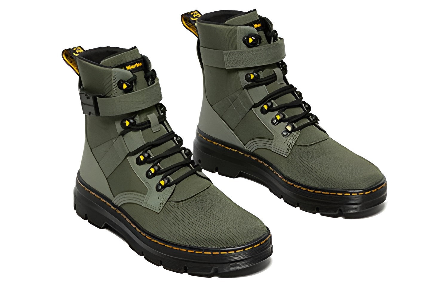 Dr. Martens Combs Tech II Utility Boots 'Khaki Green' 27800384 - 2
