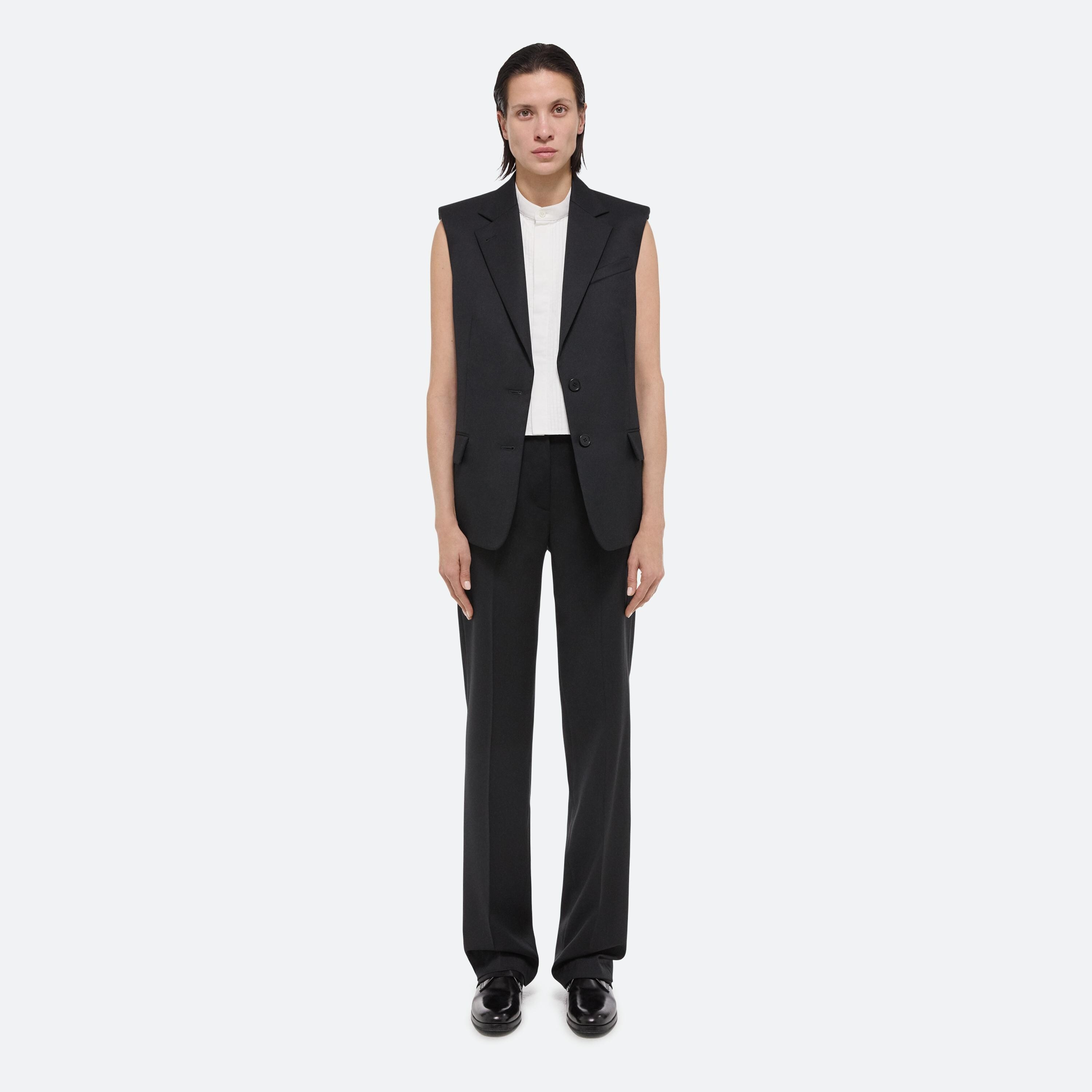 VIRGIN WOOL CLASSIC VEST - 3