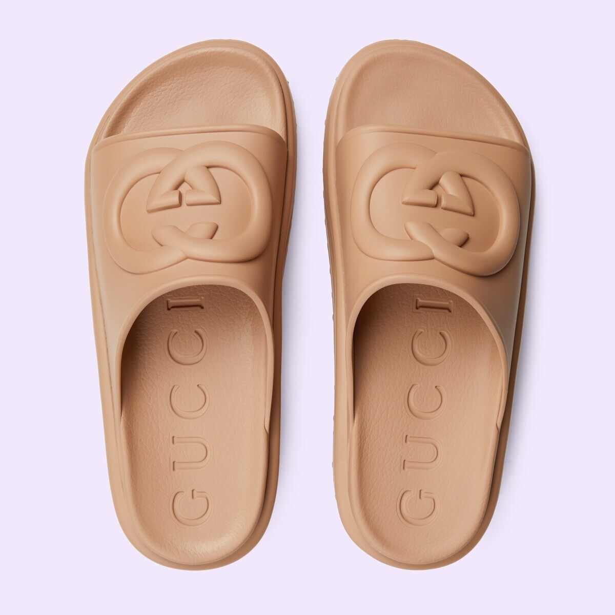 Men's Interlocking G slide sandal - 4