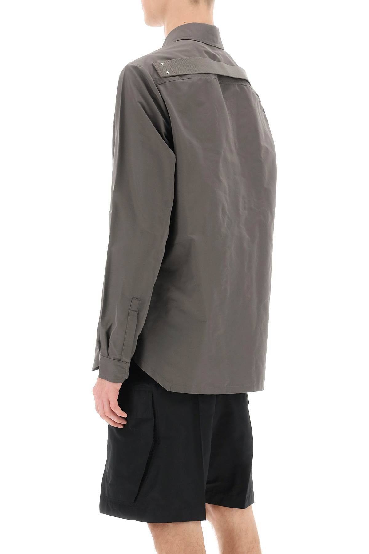 FAILLE OVERSHIRT WITH FOG POCKETS - 5