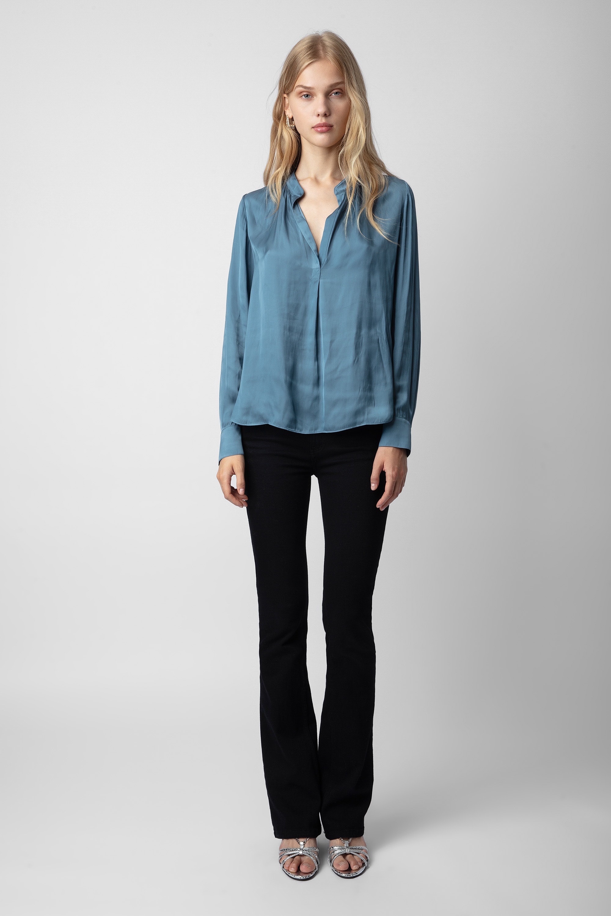 Tink Satin Blouse - 2