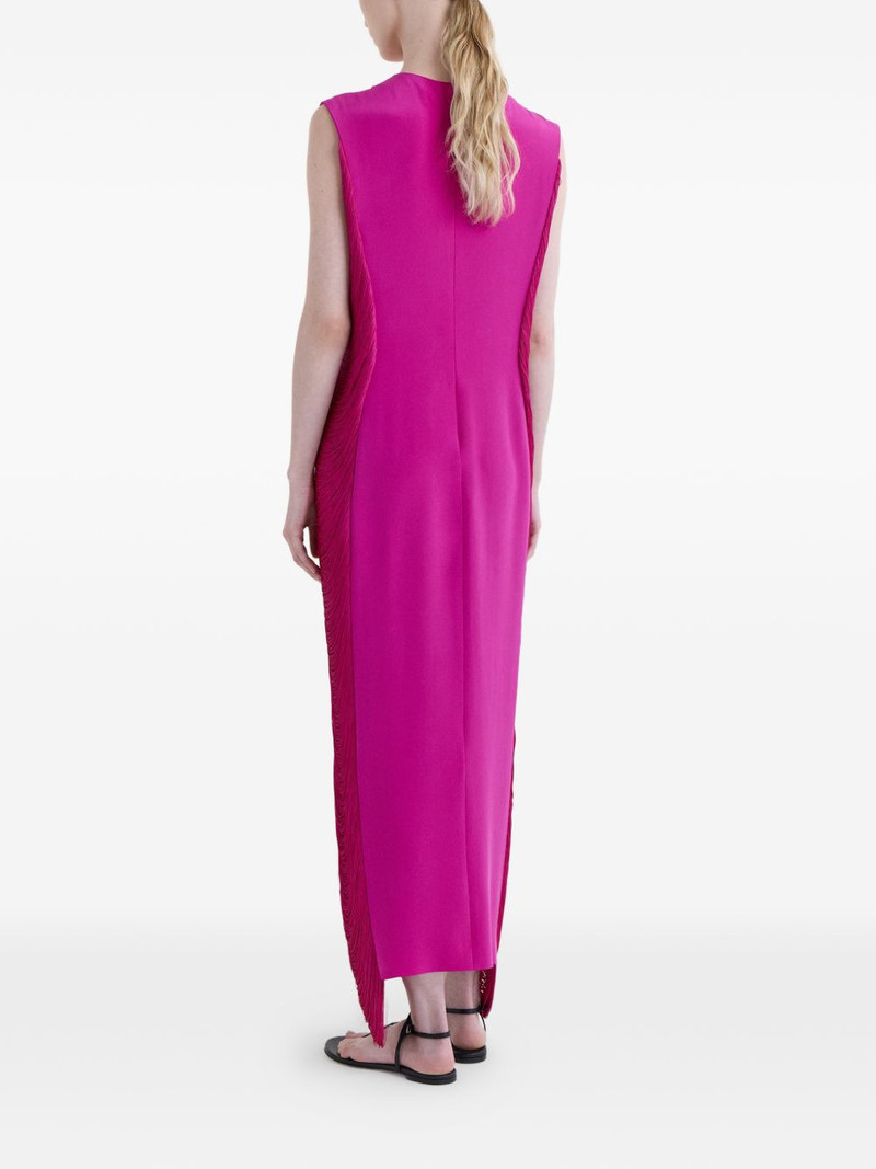 Bianca fringe-detail maxi dress 3
