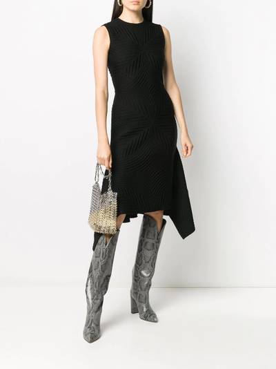 Alexander McQueen sleeveless brocade knit dress outlook