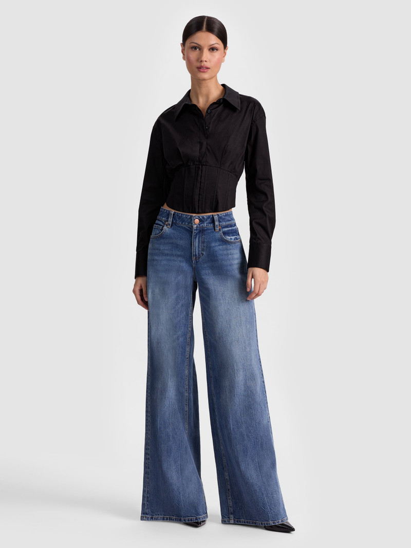 EDIE CORSET BUTTON DOWN 3
