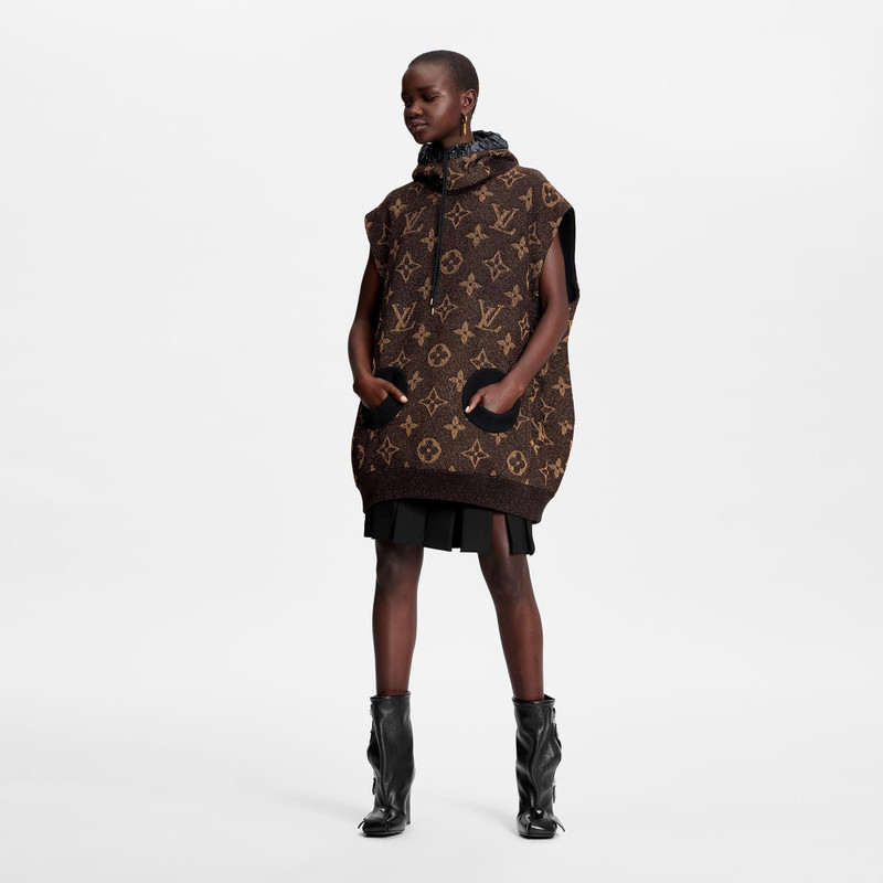 Louis Vuitton Lurex Monogram Sleeveless Pullover outlook