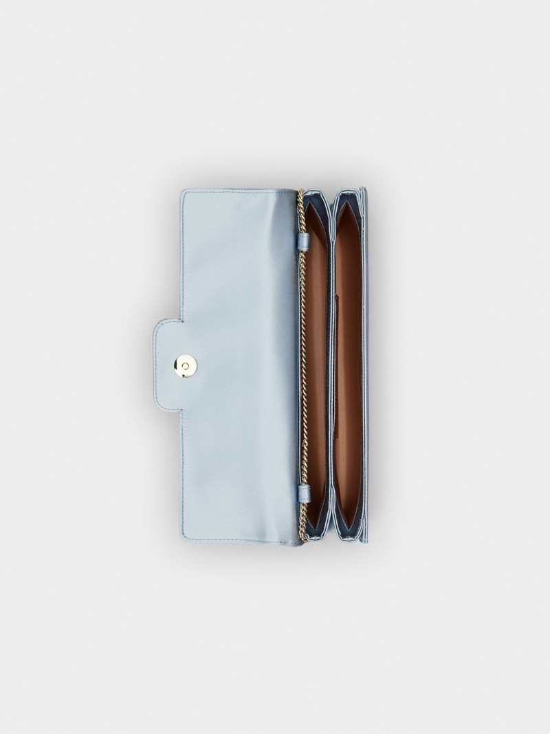 Efflorescence Clutch in satin 4