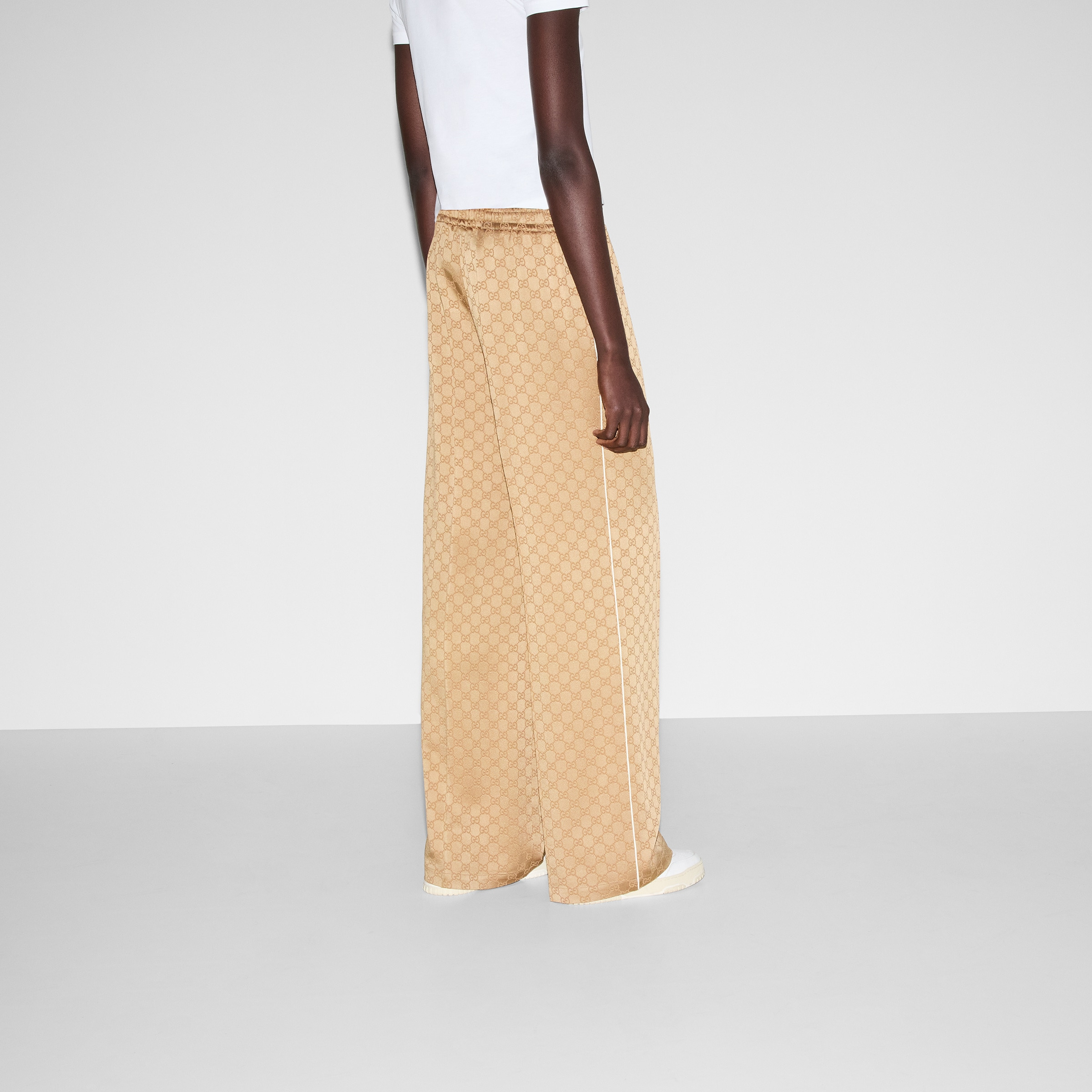 GG jacquard pants - 4