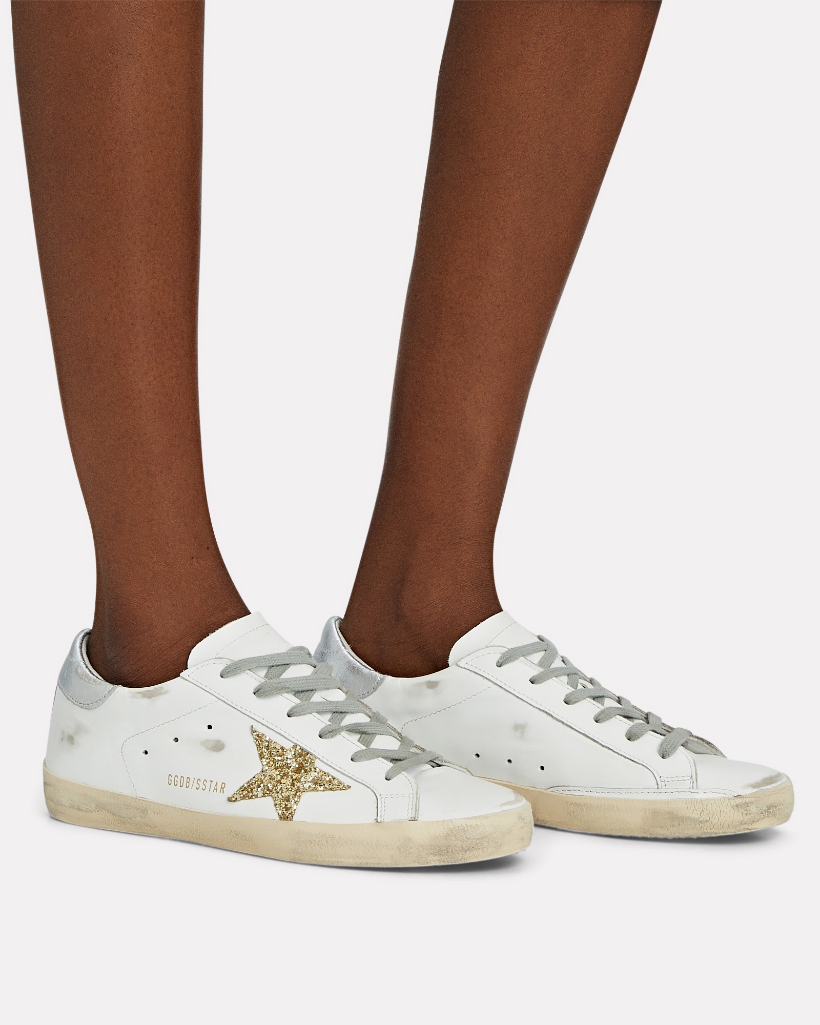 Golden Goose Superstar Leather Low-Top Sneakers intermix