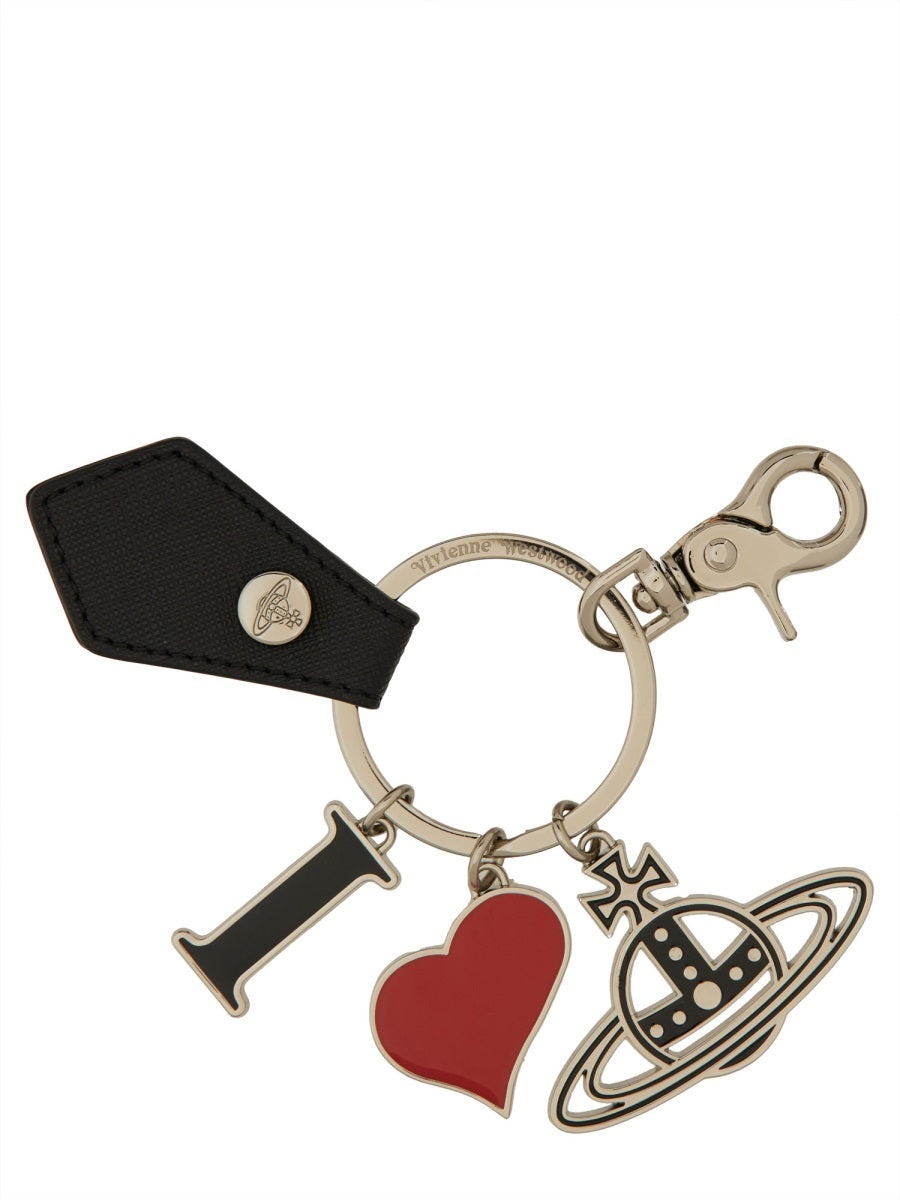 Vivienne Westwood Women Portachiave "I Love Orb" - 2