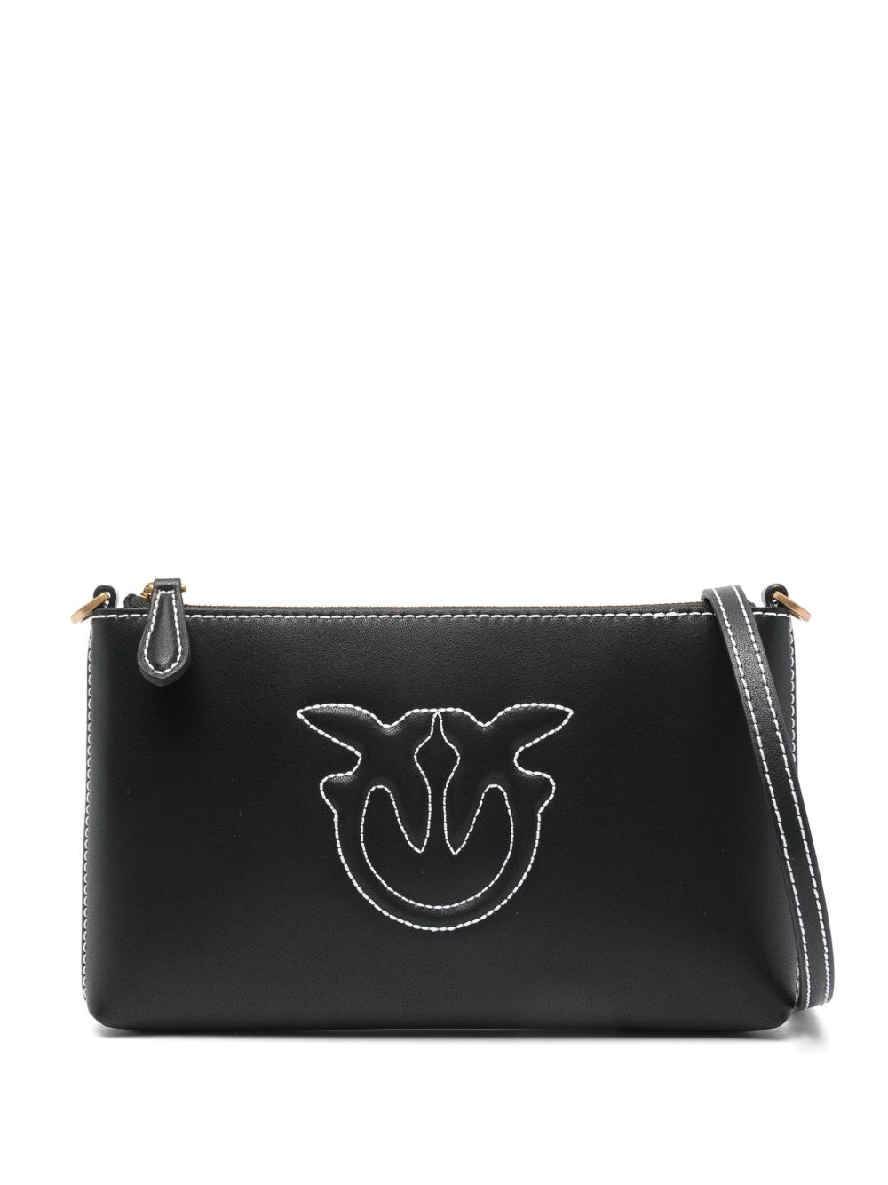 ショルダーバッグ・ポシェット PINKO 'Flat Horizontal' mini crossbody bag PINKO mini Horizontal Flat cross body bag | REVERSIBLE