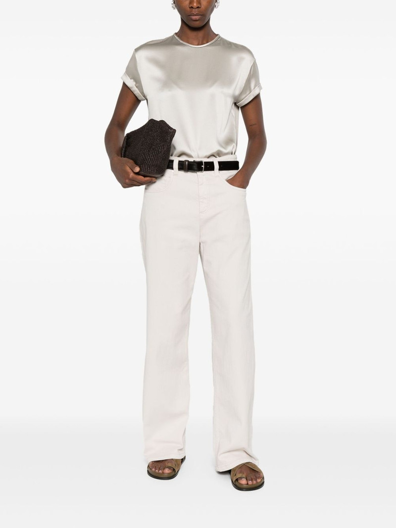 Brunello Cucinelli short sleeve blouse outlook