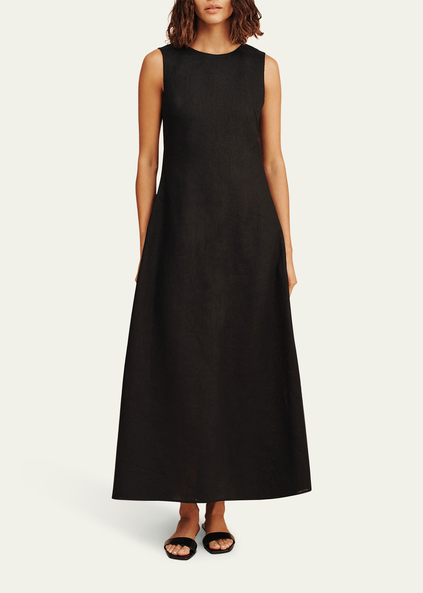 Matilda Tiered Linen Maxi Dress - 2