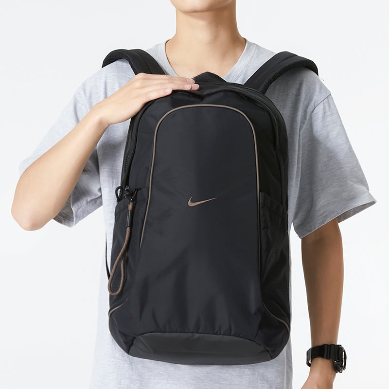 Nike Nsw Essentials Bkpk Athleisure Casual Sports Backpack Unisex Black DJ9789-010 - 4