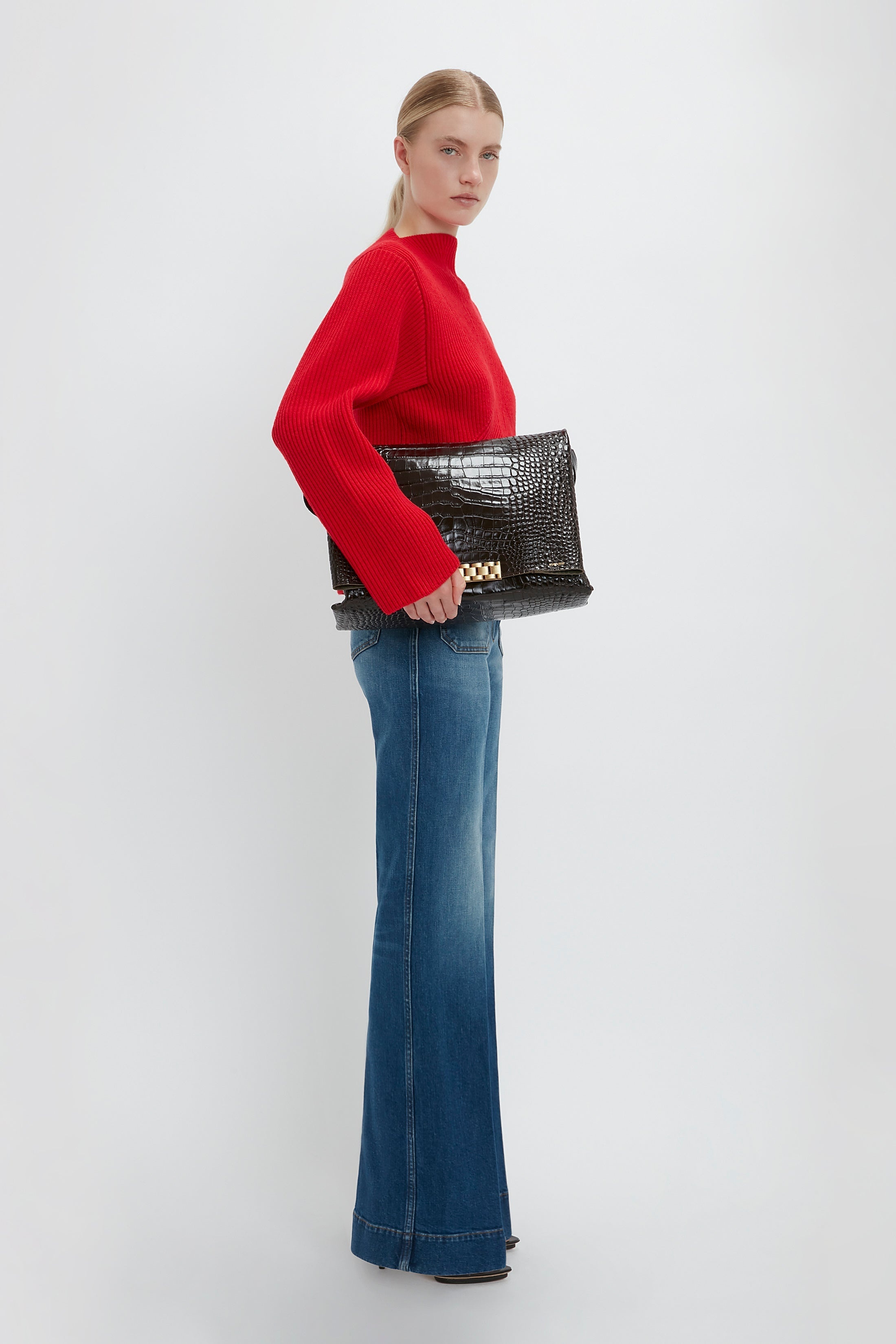 Circle Jumper In Red - 8