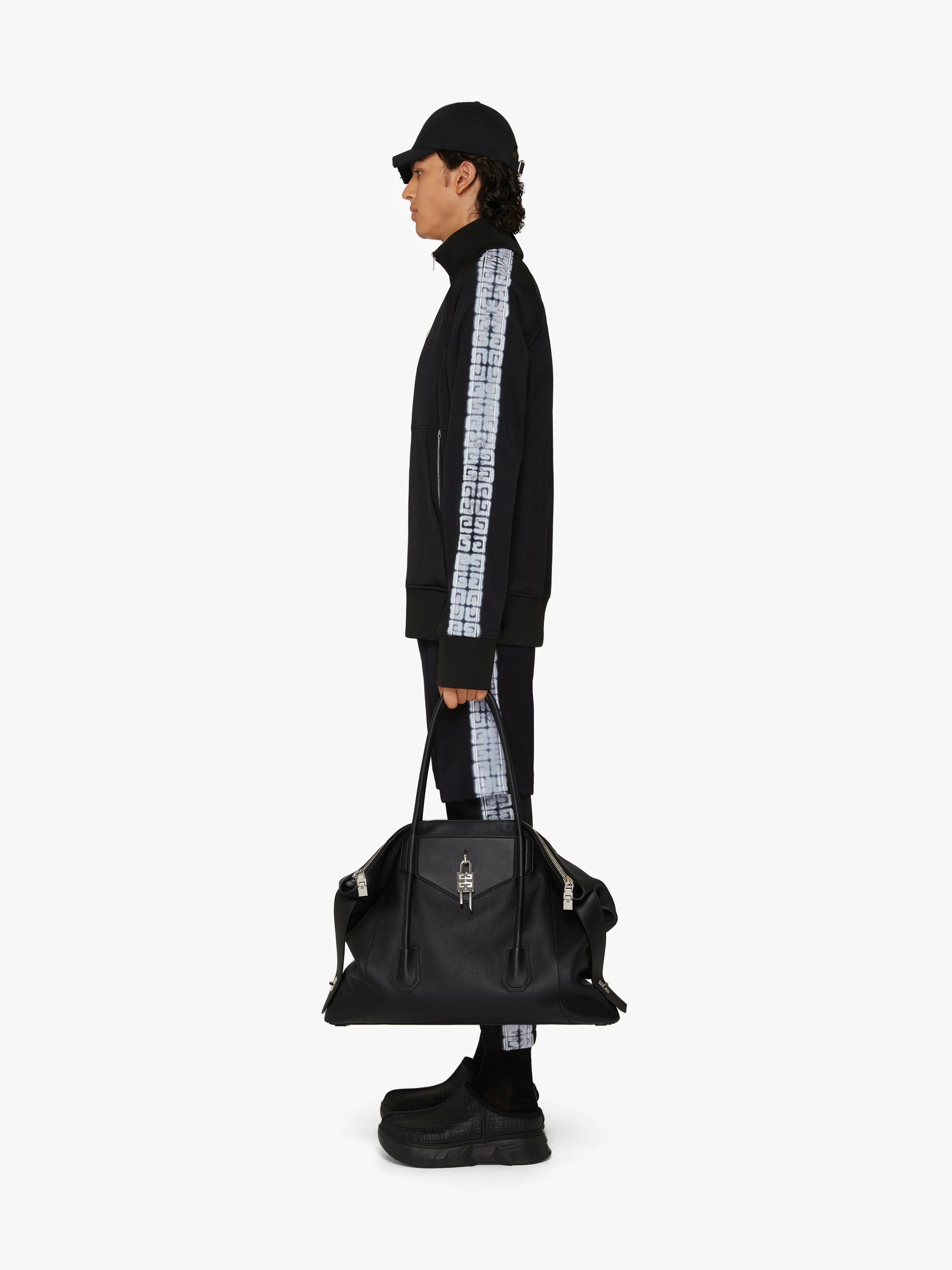 OVERSIZED JOGGER JACKET WITH TAG EFFECT 4G GIVENCHY WEBBING - 3