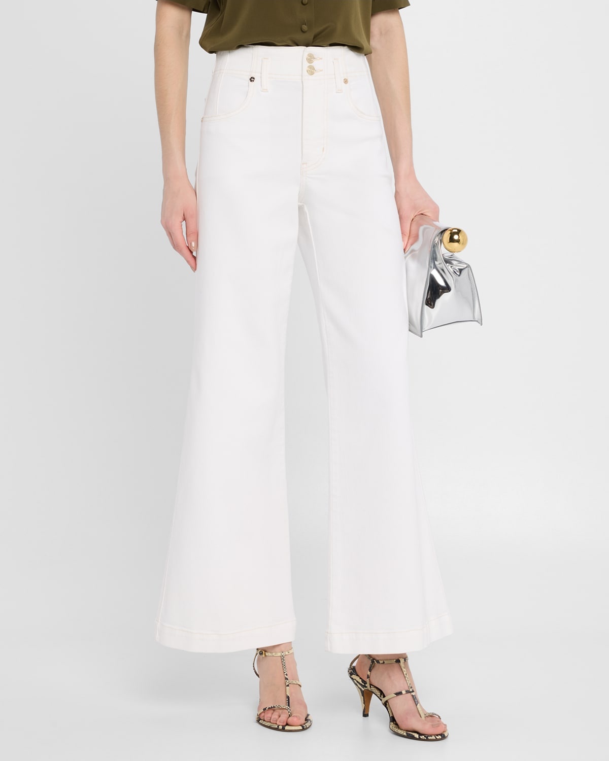 The Seamed Wide Trouser Jeans - 4