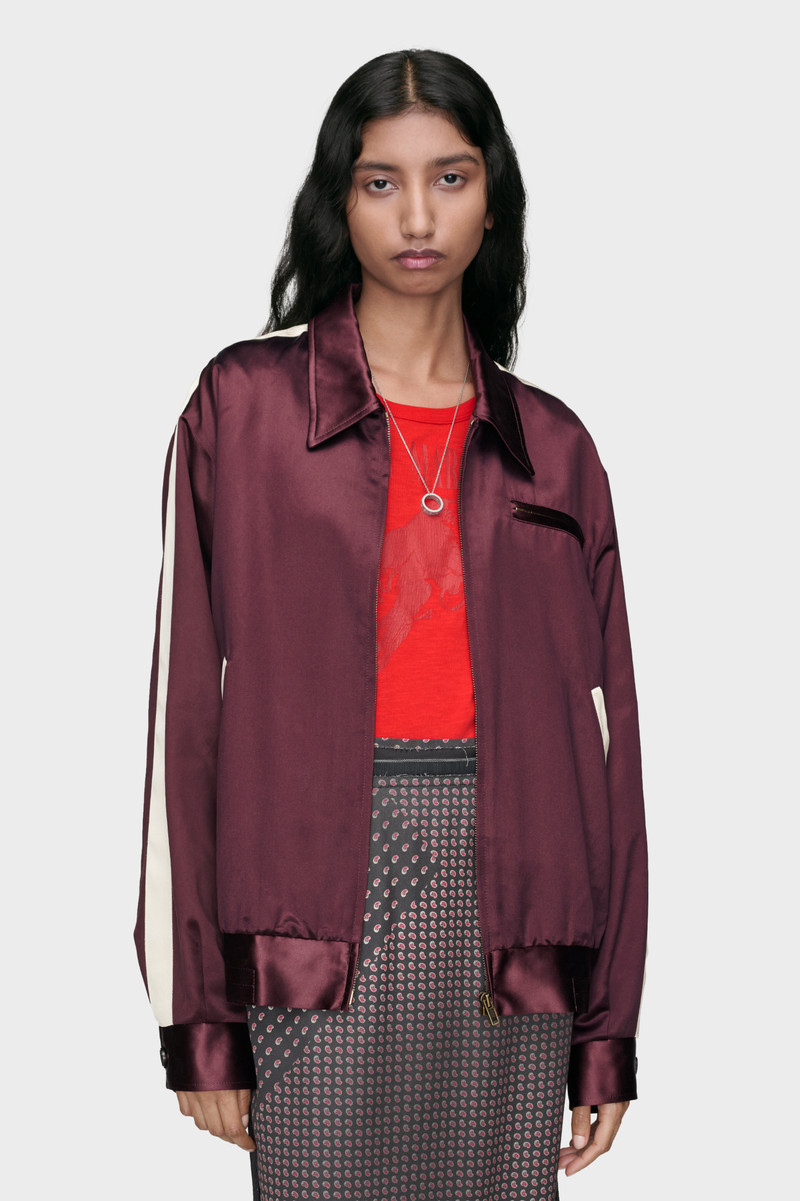 Maison Margiela Satin Bomber Jacket outlook
