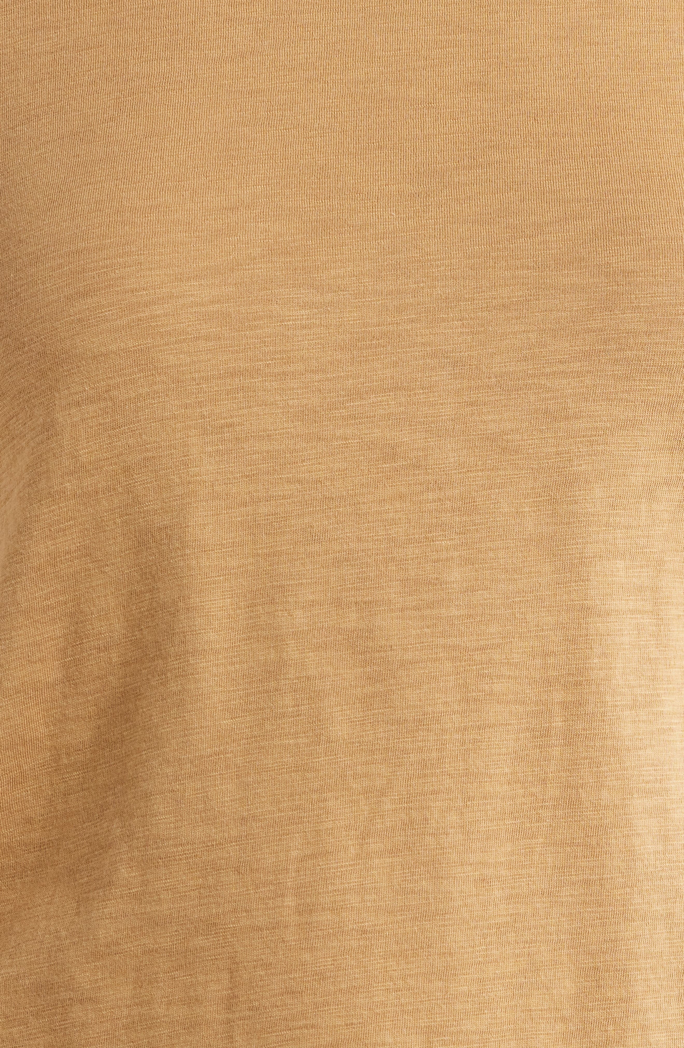 rag & bone The Slub Organic Pima Cotton T-Shirt in Khaki at Nordstrom - 6