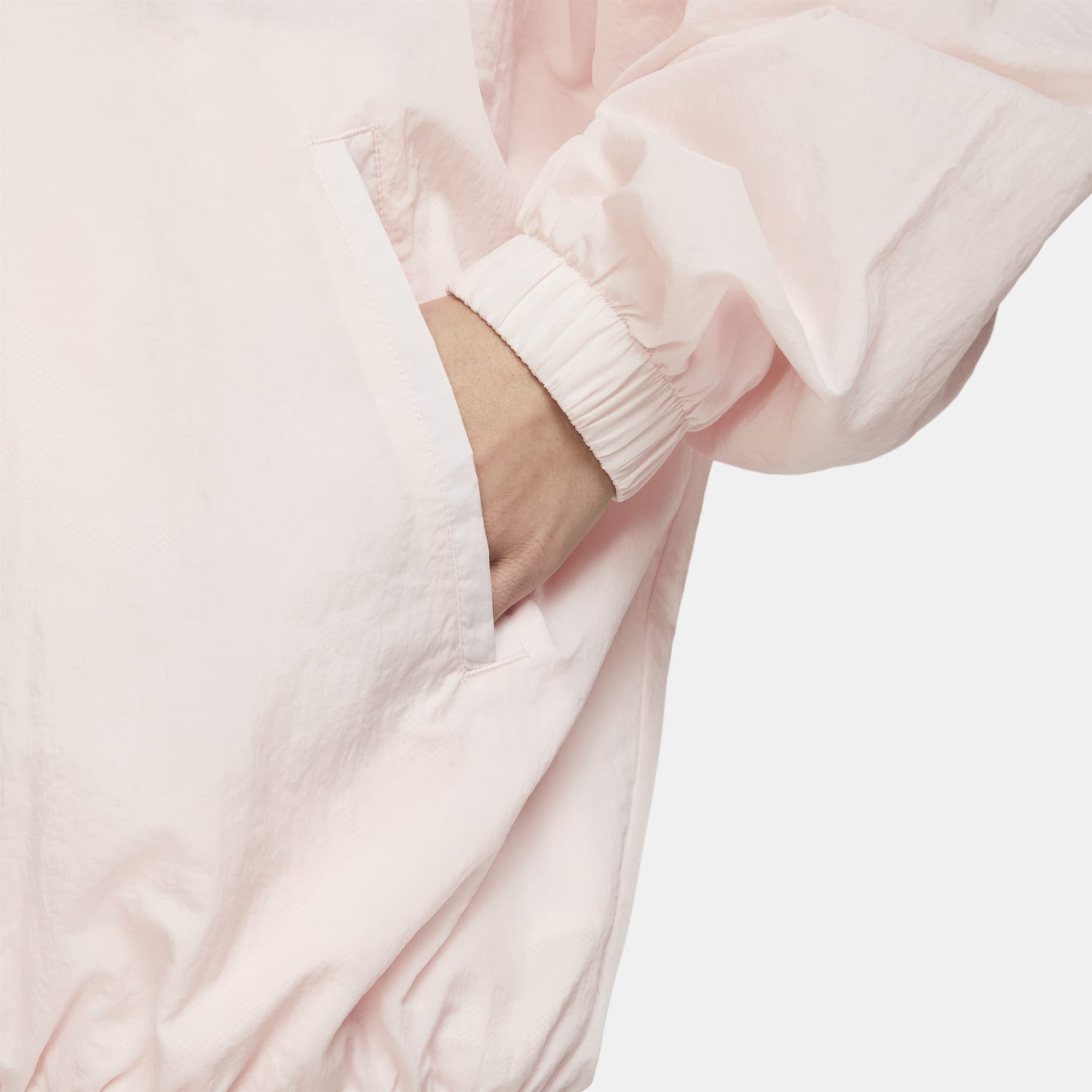 (WMNS) Nike Sportswear Sportswear Essential Woven Jacket 'Pink' DM6181-610 - 3